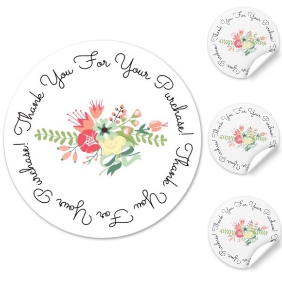 SellersMerch Other - Thank You Stickers